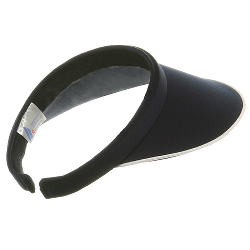 Mega Cap Piping Clip On Visor-Navy - Image 3